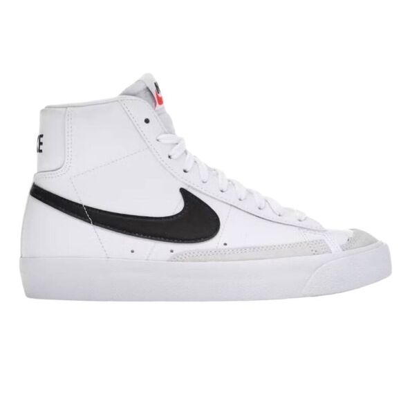 NIKE Blazer Mid 77 "White/Black" Sneakers Size 5.5Y/W7 - Picture 1 of 9